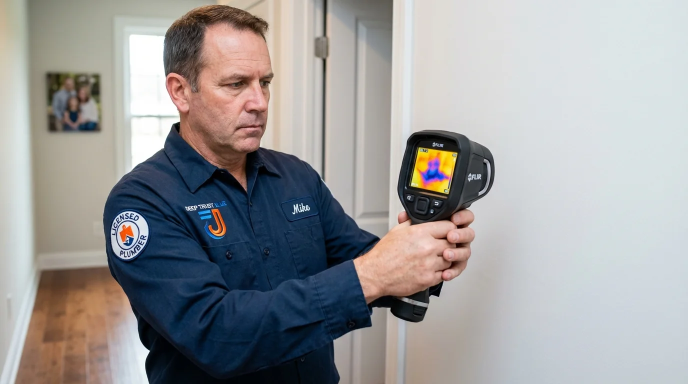 Thermal imaging leak detection by Johns Plumbing LLC in Walsenburg